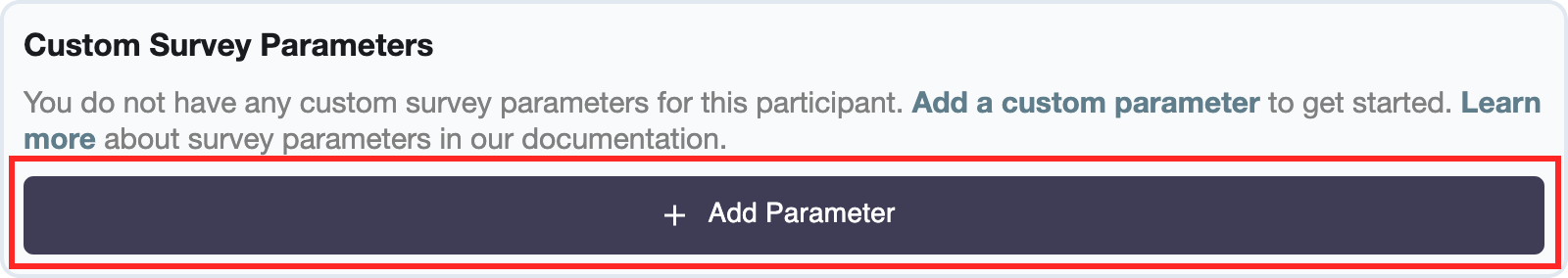 Add Parameter